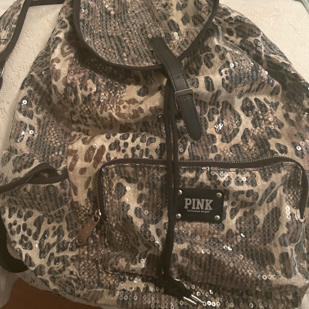 Pink back pack